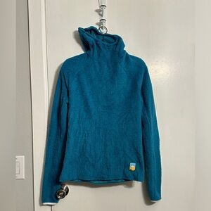 Senchi designs women’s small high neck ultra light hoodie